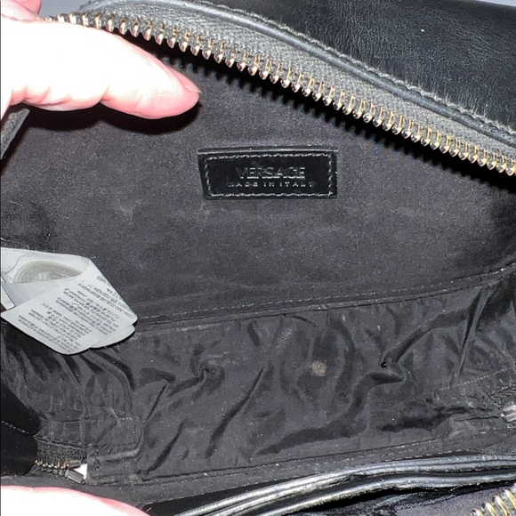 Versace Black and Blue Crossbody Bag - Picture 13 of 15